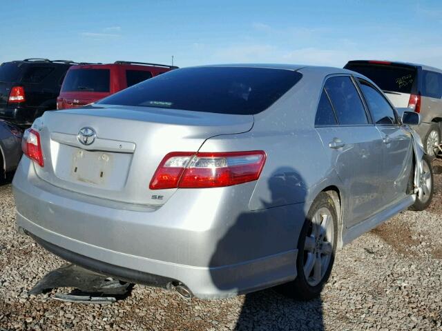 4T1BK46KX7U536018 - 2007 TOYOTA CAMRY NEW SILVER photo 4