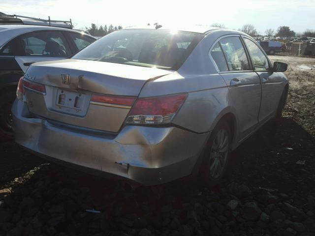 1HGCP2F81BA102097 - 2011 HONDA ACCORD EXL SILVER photo 4