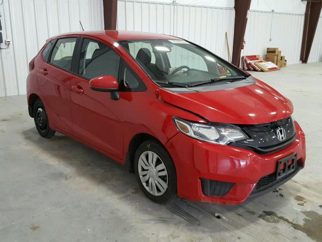 JHMGK5H55GX032688 - 2016 HONDA FIT LX RED photo 1