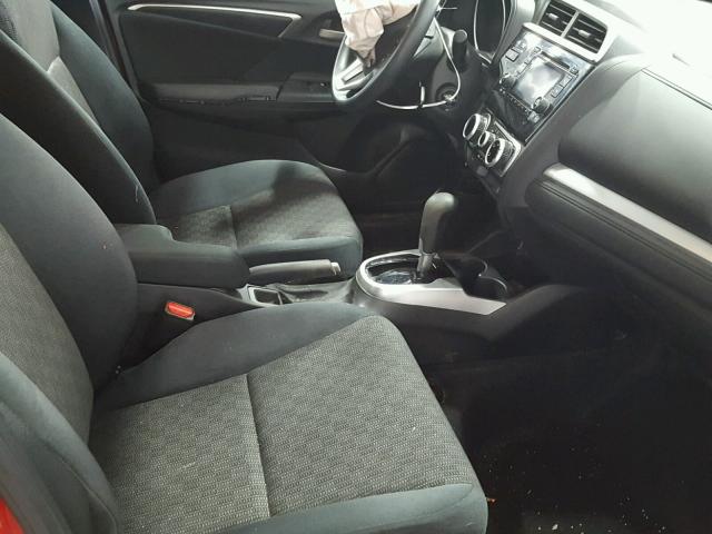 JHMGK5H55GX032688 - 2016 HONDA FIT LX أحمر صورة 5