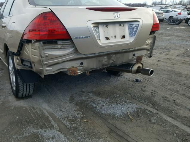 1HGCM56866A002156 - 2006 HONDA ACCORD EX BEIGE photo 9