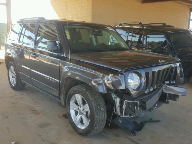 1C4NJPBB5ED819273 - 2014 JEEP PATRIOT SP GRAY photo 1