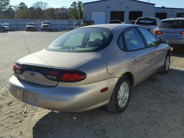 1FAFP53U0XG237192 - 1999 FORD TAURUS SE BEIGE photo 4