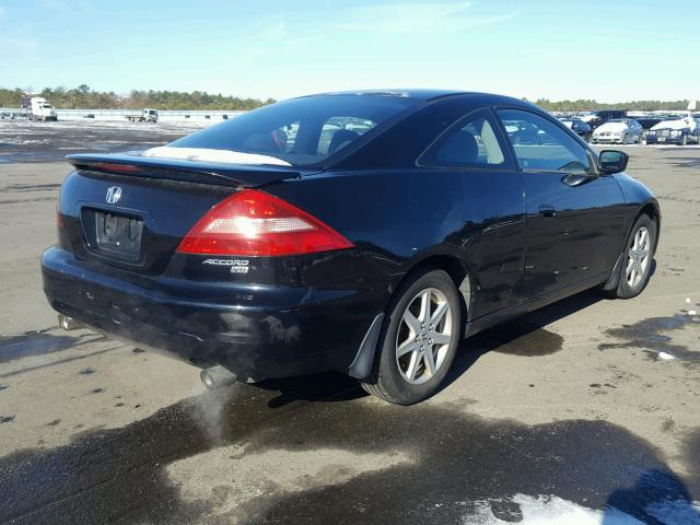 1HGCM82623A035320 - 2003 HONDA ACCORD EX BLACK photo 4