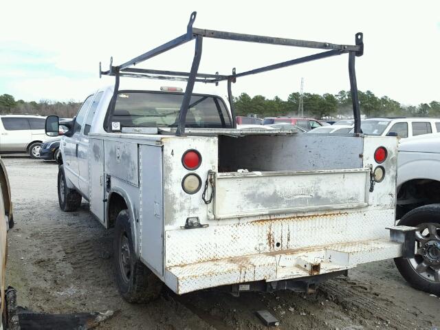 1FTSX21P57EB30381 - 2007 FORD F250 SUPER WHITE photo 3