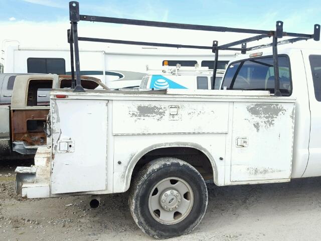 1FTSX21P57EB30381 - 2007 FORD F250 SUPER WHITE photo 9