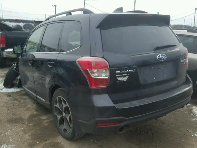 JF2SJGXC1GH504388 - 2016 SUBARU FORESTER 2 GRAY photo 3