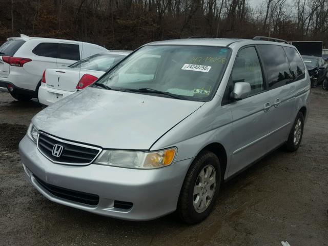 2HKRL18962H549165 - 2002 HONDA ODYSSEY EX SILVER photo 2