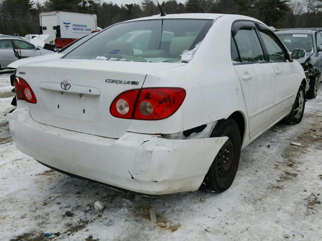 2T1BR32E17C757661 - 2007 TOYOTA COROLLA CE WHITE photo 4