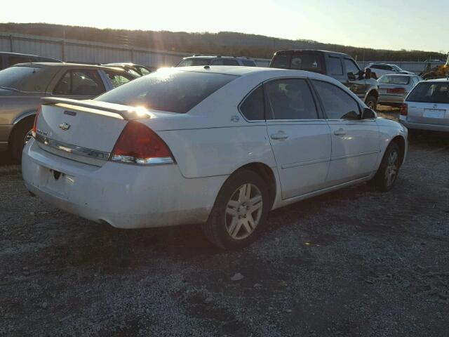 2G1WU581569280448 - 2006 CHEVROLET IMPALA LTZ WHITE photo 4