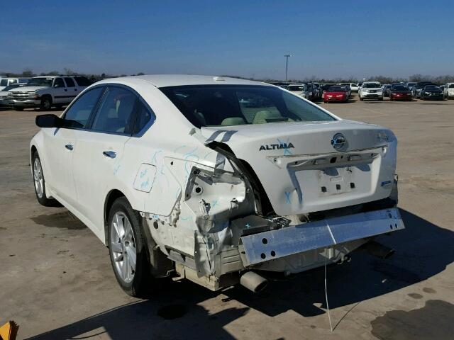 1N4AL3AP7DC189524 - 2013 NISSAN ALTIMA 2.5 WHITE photo 3