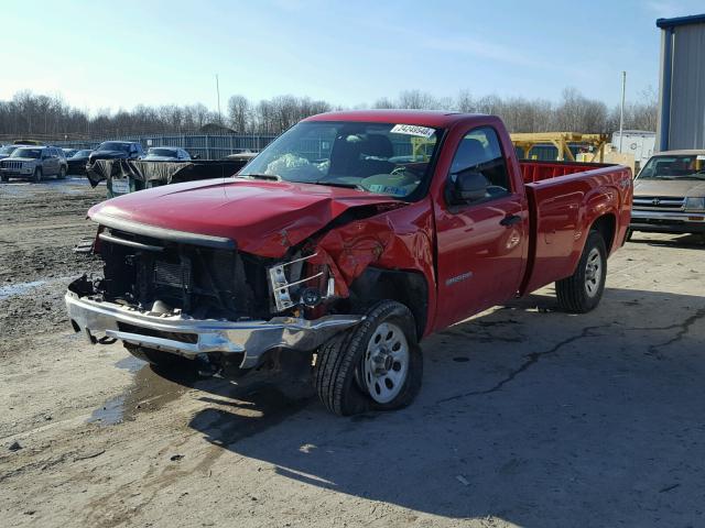 1GTN2TEA6CZ177154 - 2012 GMC SIERRA K15 RED photo 2