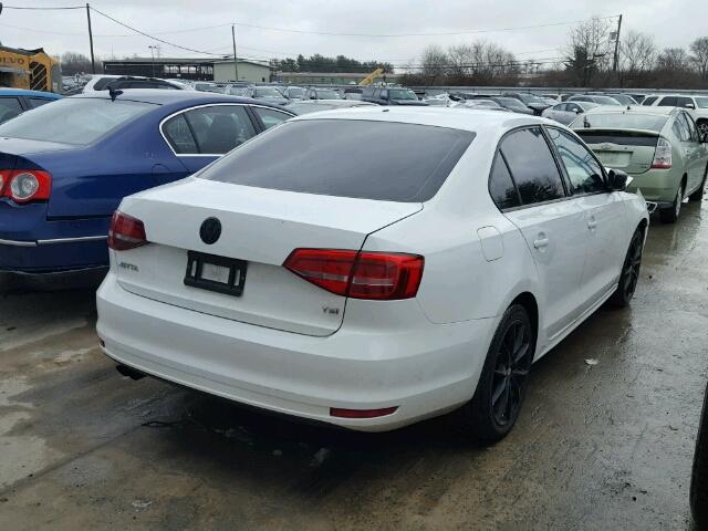 3VW267AJ7GM342508 - 2016 VOLKSWAGEN JETTA S WHITE photo 4