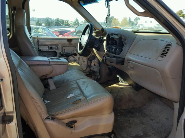 1FTEX18L8VNC11298 - 1997 FORD F150 BROWN photo 5