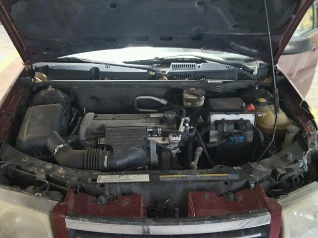 1G8AJ55FX6Z124545 - 2006 SATURN ION LEVEL 栗色 照片 7