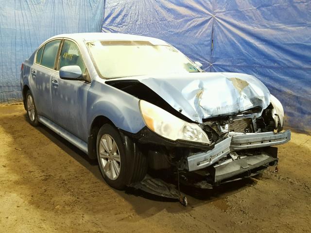 4S3BMBC60A3240285 - 2010 SUBARU LEGACY 2.5 BLUE photo 1