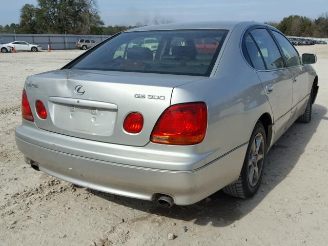 JT8BD69S720151455 - 2002 LEXUS GS 300 SILVER photo 4