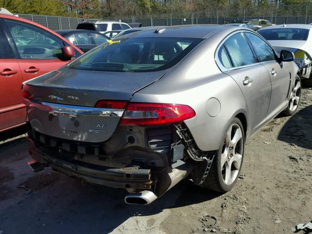 SAJWA07C891R18207 - 2009 JAGUAR XF SUPERCH SILVER photo 4