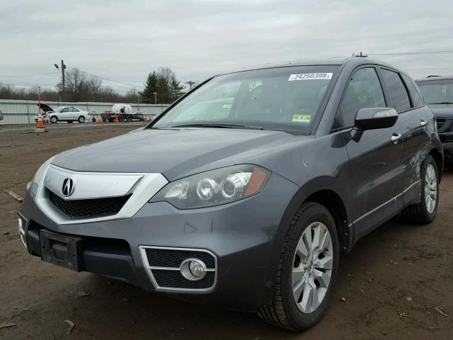 5J8TB1H27AA007172 - 2010 ACURA RDX GRAY photo 2