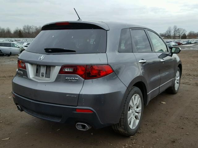 5J8TB1H27AA007172 - 2010 ACURA RDX GRAY photo 4