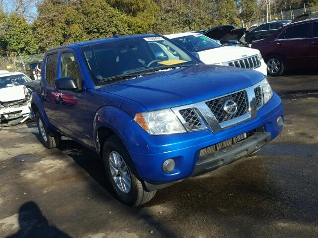 1N6AD0ER5EN721499 - 2014 NISSAN FRONTIER S BLUE photo 1