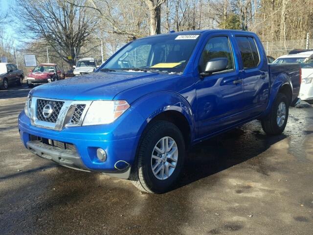 1N6AD0ER5EN721499 - 2014 NISSAN FRONTIER S BLUE photo 2