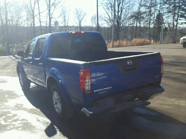 1N6AD0ER5EN721499 - 2014 NISSAN FRONTIER S BLUE photo 3