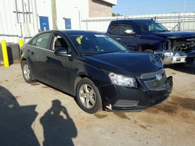 1G1PC5SBXD7312768 - 2013 CHEVROLET CRUZE LT BLACK photo 1