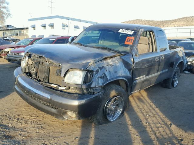 5TBBT44194S445987 - 2004 TOYOTA TUNDRA ACC GRAY photo 2