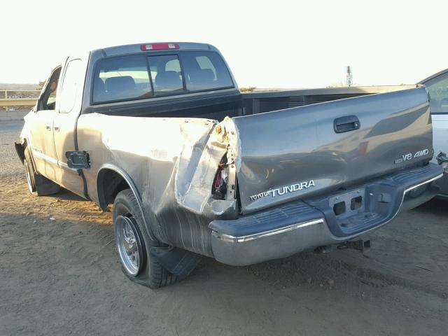 5TBBT44194S445987 - 2004 TOYOTA TUNDRA ACC GRAY photo 3