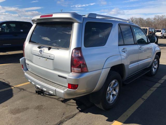 JTEBT14R458027706 - 2005 TOYOTA 4RUNNER SR SILVER photo 4