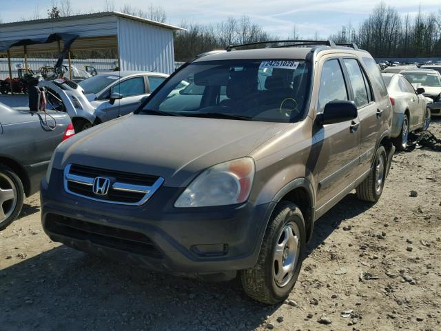 SHSRD68403U103049 - 2003 HONDA CR-V LX TAN photo 2