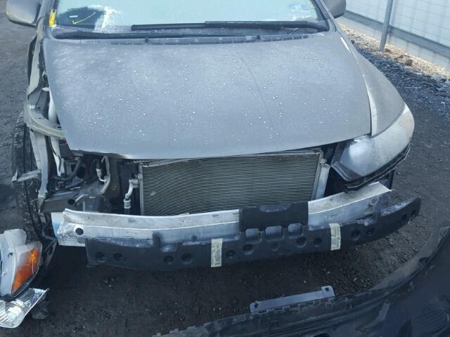 2HGFG11847H584104 - 2007 HONDA CIVIC EX GRAY photo 9