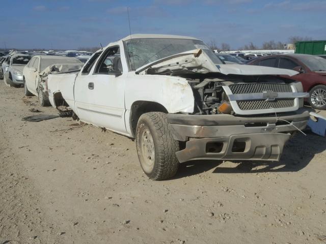 1GCEK19T43E233535 - 2003 CHEVROLET SILVERADO WHITE photo 1