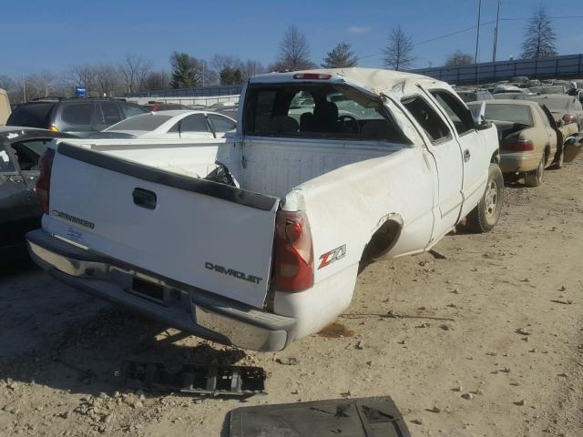 1GCEK19T43E233535 - 2003 CHEVROLET SILVERADO WHITE photo 4