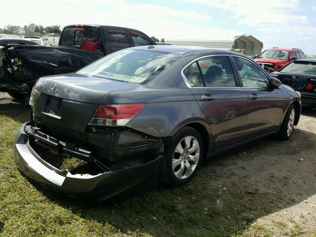 JHMCP26808C034689 - 2008 HONDA ACCORD EXL GRAY photo 4