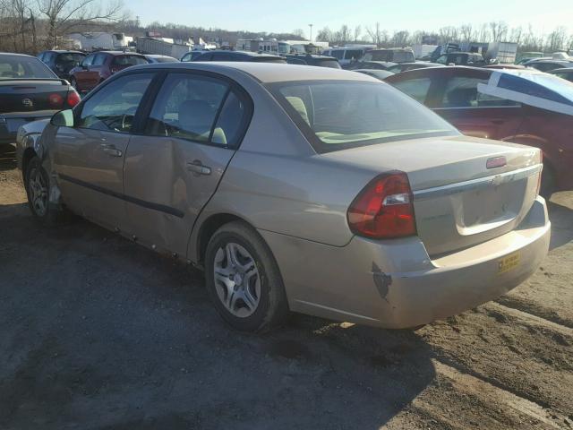 1G1ZS52F54F149113 - 2004 CHEVROLET MALIBU TAN photo 3