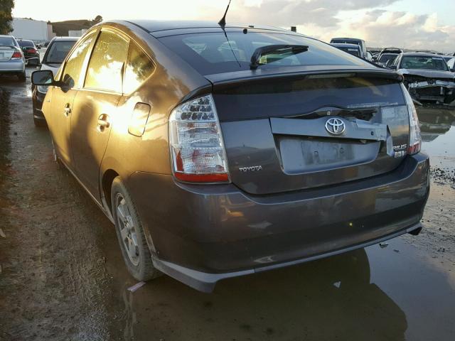 JTDKB20U383362528 - 2008 TOYOTA PRIUS GRAY photo 3