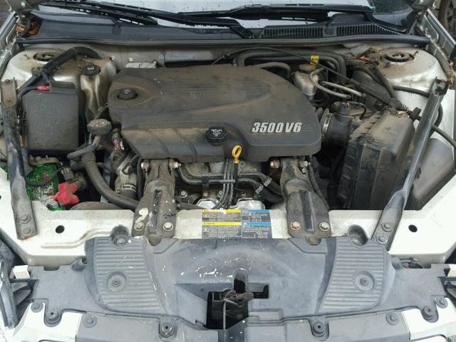 2G1WT57N991241842 - 2009 CHEVROLET IMPALA 1LT CHARCOAL photo 7