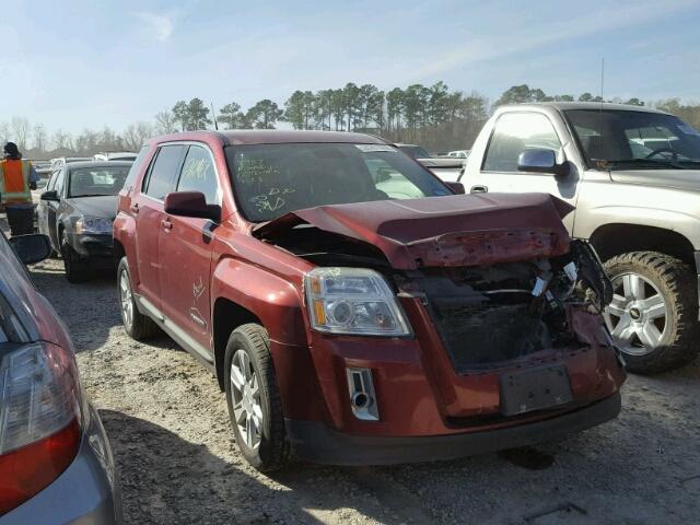 2GKALMEK7C6359357 - 2012 GMC TERRAIN SL MAROON photo 1