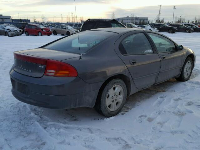 2C3HH46RX4H623978 - 2004 CHRYSLER INTREPID S GRAY photo 4