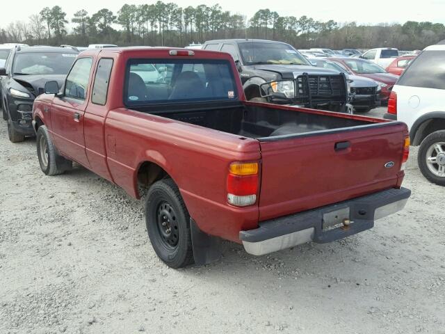 1FTYR14C2XPB60191 - 1999 FORD RANGER SUP RED photo 3