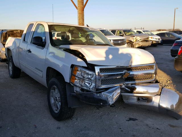 1GCRKSE72DZ126915 - 2013 CHEVROLET SILVERADO WHITE photo 1