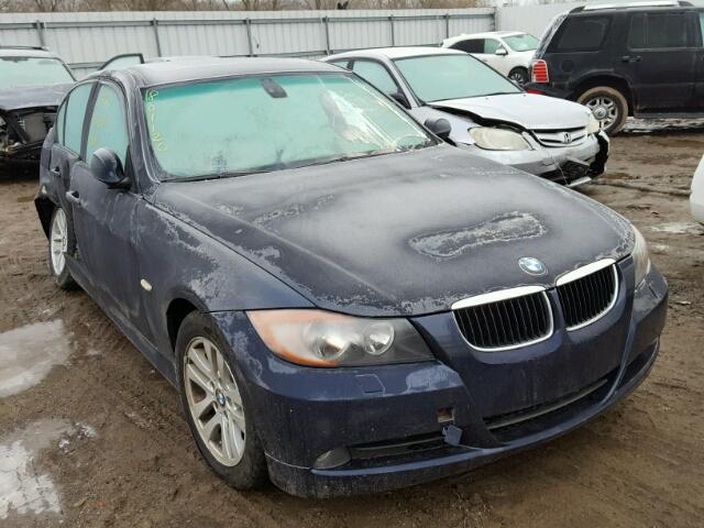 WBAVC93507K035335 - 2007 BMW 328 XI BLUE photo 1