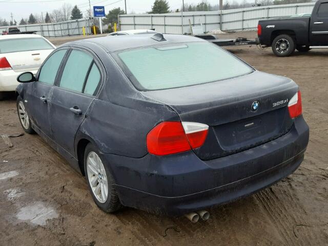 WBAVC93507K035335 - 2007 BMW 328 XI BLUE photo 3