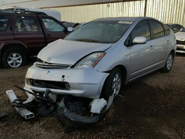 JTDKB20U383317394 - 2008 TOYOTA PRIUS SILVER photo 2