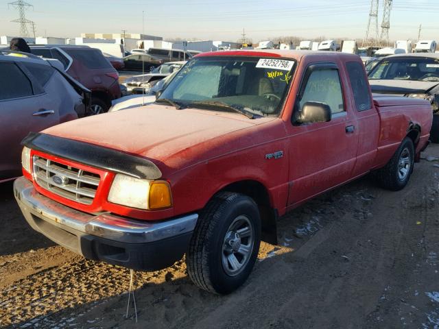 1FTYR14V21TA89526 - 2001 FORD RANGER SUP RED photo 2