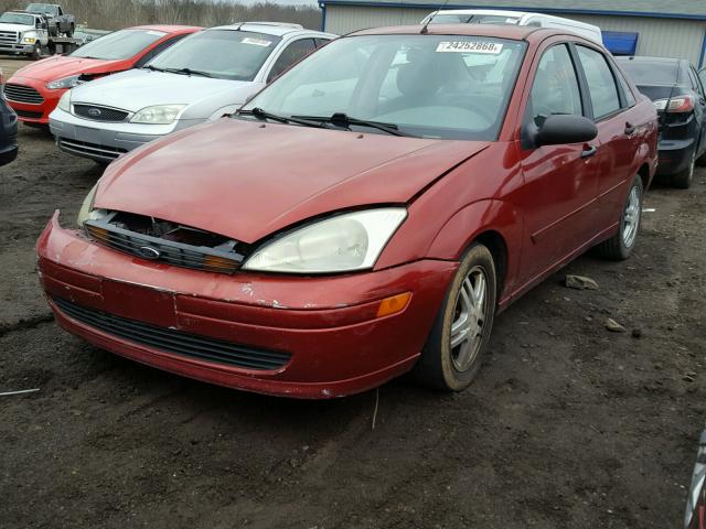 1FAFP34P93W309777 - 2003 FORD FOCUS SE RED photo 2