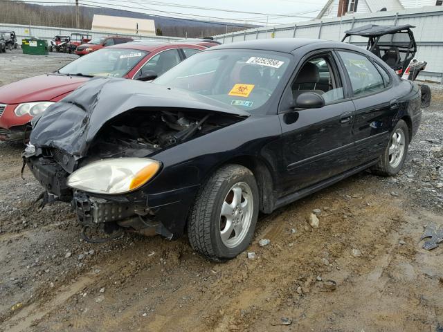 1FAFP55UX4A185131 - 2004 FORD TAURUS SES BLACK photo 2