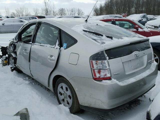 JTDKB20UX53028802 - 2005 TOYOTA PRIUS SILVER photo 3